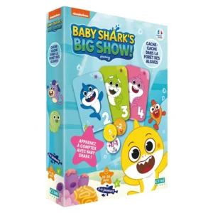 Baby shark's big show - mémoire et déduction - boite de jeu