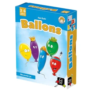 Ballons - ambiance - boite de jeu