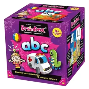 BrainBox ABC - mémoire et rapidité - boite de jeu