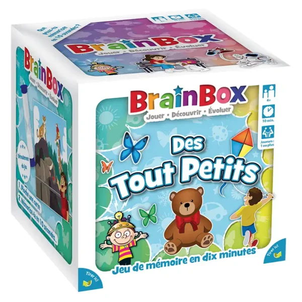 BrainBox des tout petits - mémoire et rapidité - boite de jeu