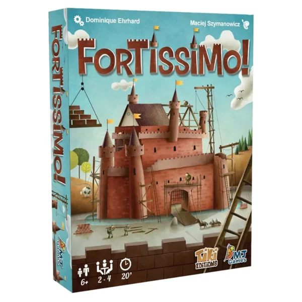 Fortissimo - mémoire et stratégie - boite de jeu